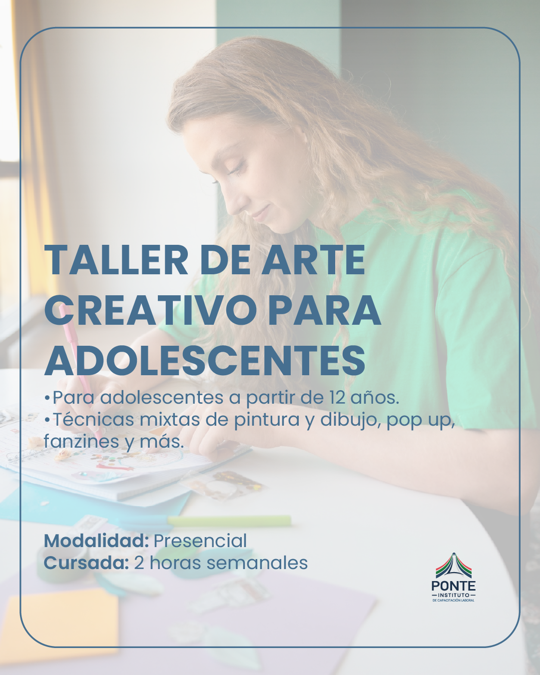 Taller de Arte Creativo para Adolescentes (2 meses)