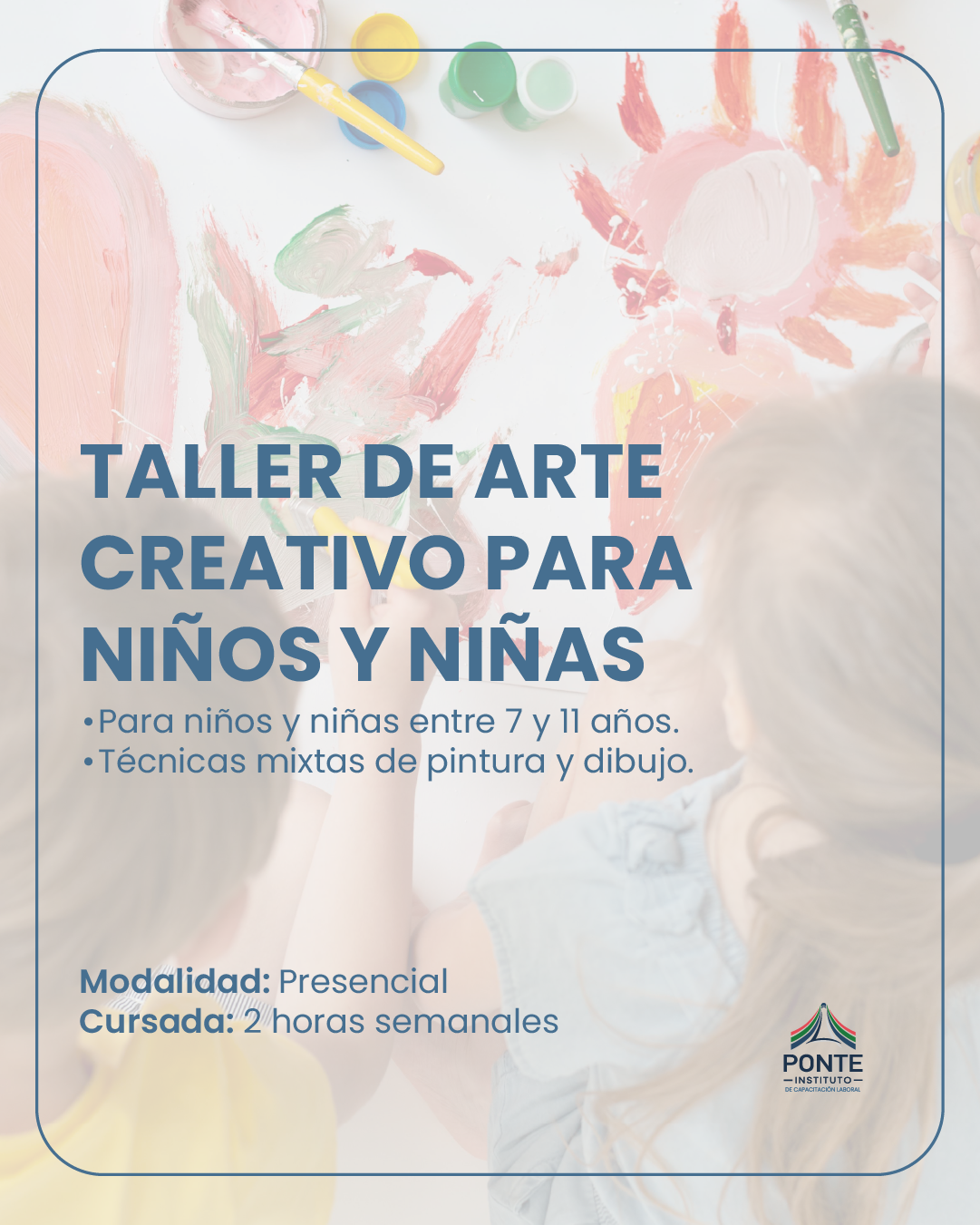 Taller de Arte Creativo para Niños y Niñas (2 meses)